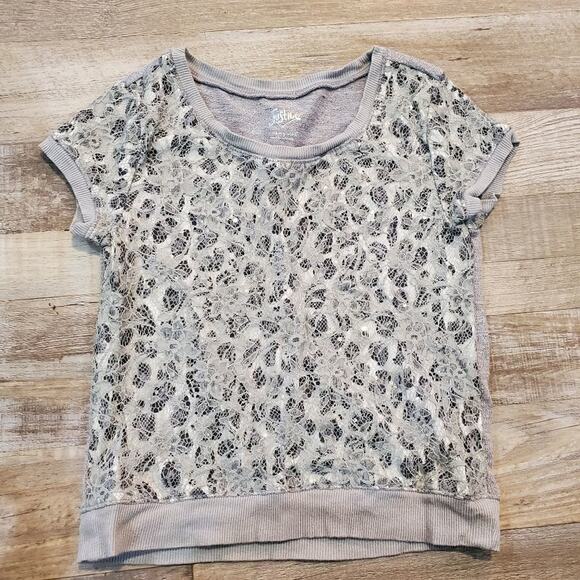 Justice girls size 10 shirt - Picture 1 of 6